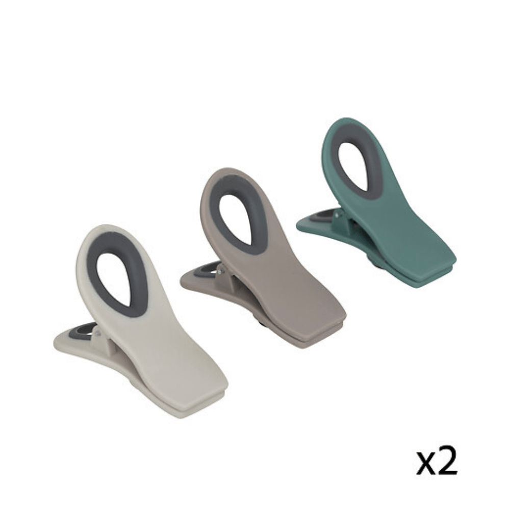 Alpha 55 Lot de 6 pinces fermeture hermétique