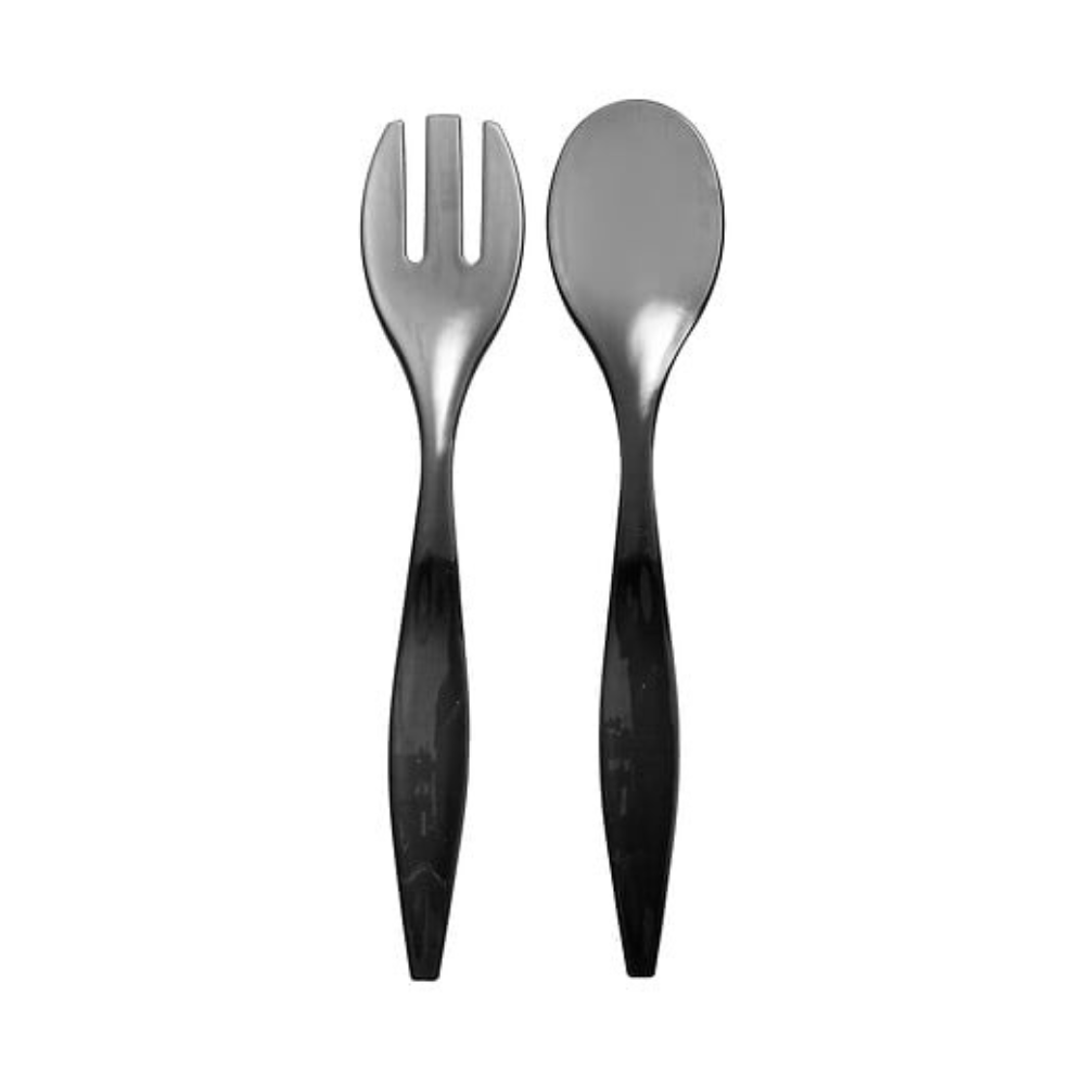 Alpha 55 Lot de 2 couverts à salade en plastique pratiques