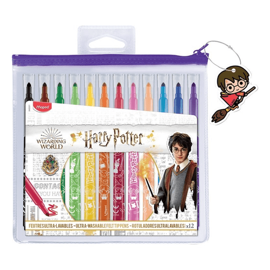 Set de 12 feutres de couleur "design Harry Potter" Maped — Alpha 55 Maroc