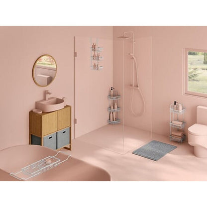 Alpha 55 Meuble vasque 2 portes en bambou