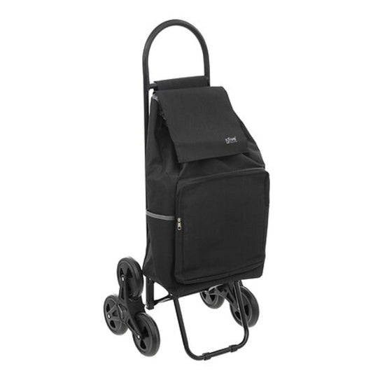 Alpha 55 Noir Chariot de marché à 6 roues