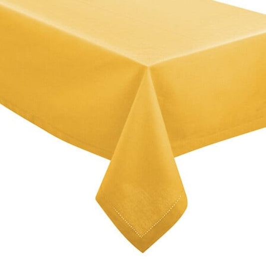 Alpha 55 Ocre Nappe rectangulaire en coton