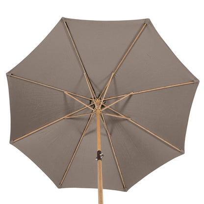 Alpha 55 Parasol Droit Tinaei 300 cm - Noisette
