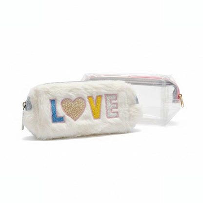 Alpha 55 Peluche trousse fleurs – Douce & originale