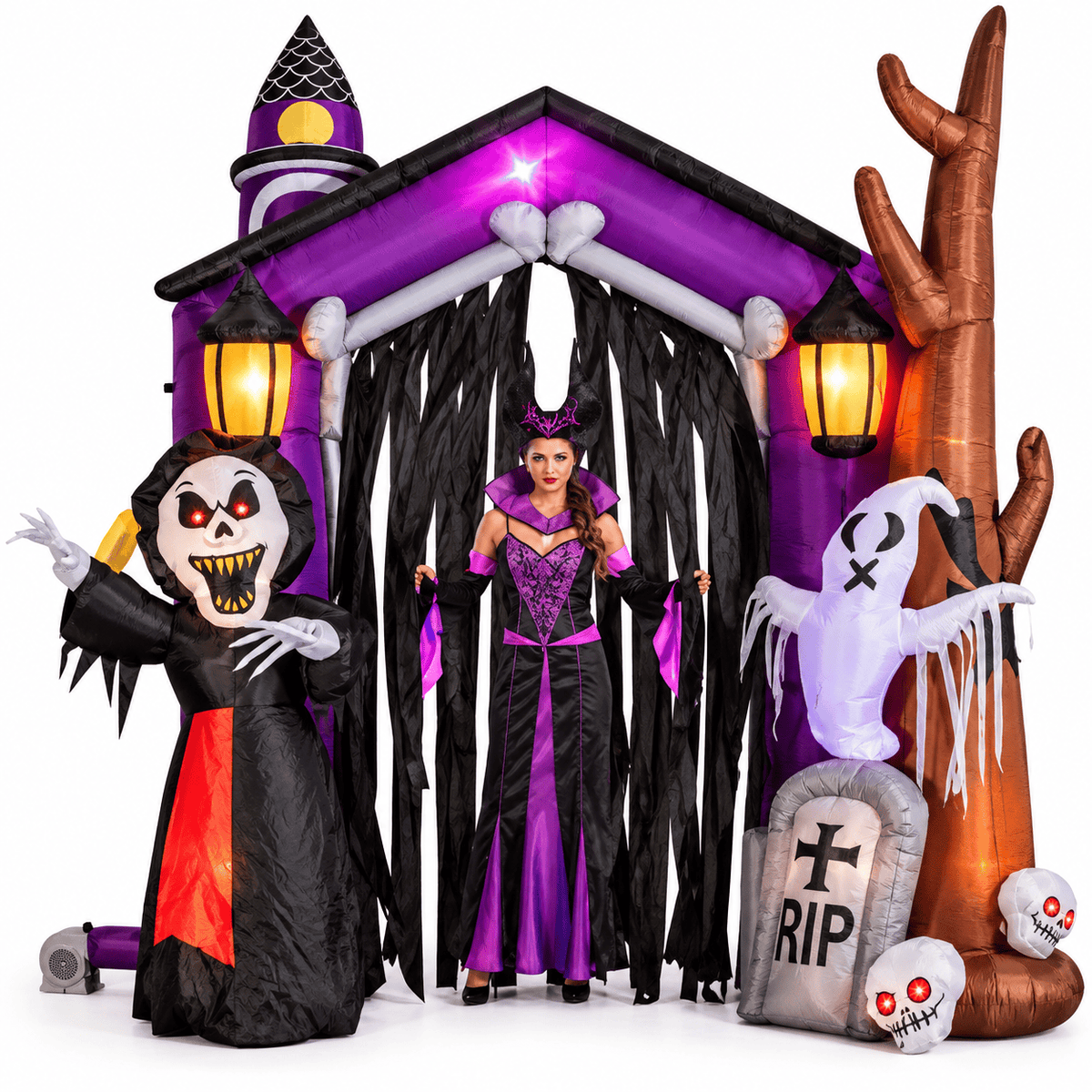 Alpha 55 Portail Gonflable Maison Hantée 270 cm – Halloween