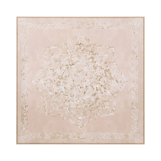 Toile 3D en relief Rosita 70 × 70 cm — Alpha 55 Maroc