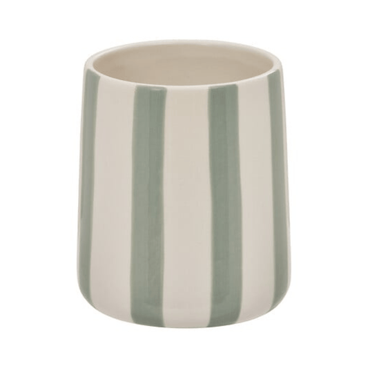 Alpha 55 Vert Celadon Pot à brosse à dents en céramique