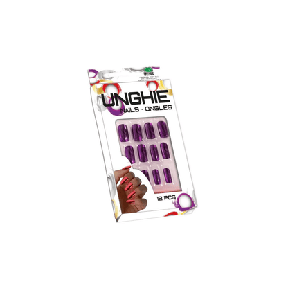 Alpha 55 Violet Halloween faux-ongles métallique