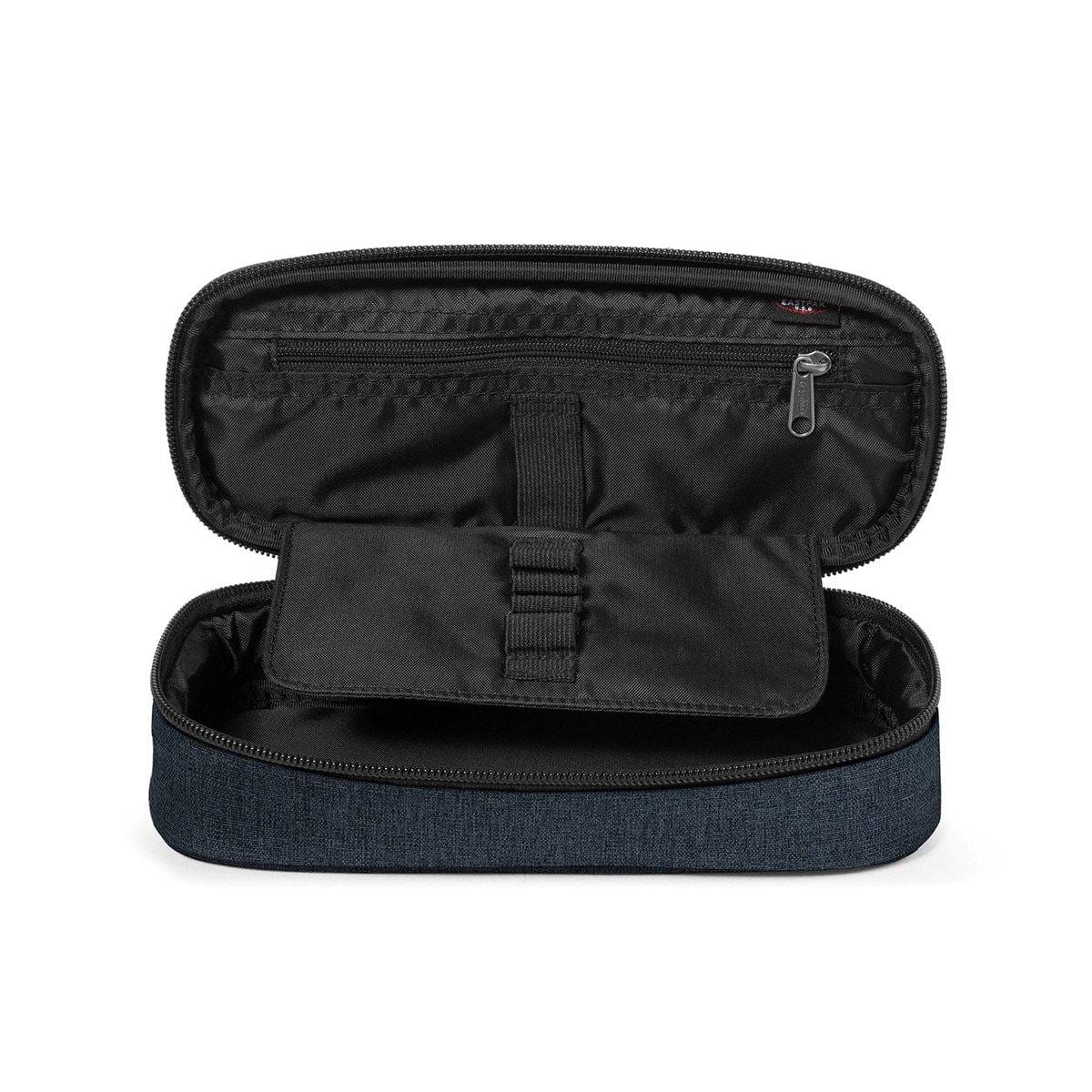 Trousse Eastpak Oval Single Triple Denim — Alpha 55 Maroc