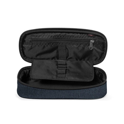 Trousse Eastpak Oval Single Triple Denim — Alpha 55 Maroc