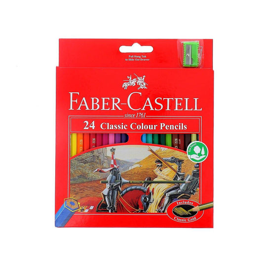 Etui de 24 Crayons de Couleur Faber-Castell Étui — Alpha 55 Maroc